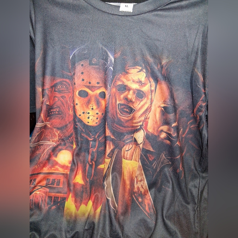 Horror Graphic Men's Shirt